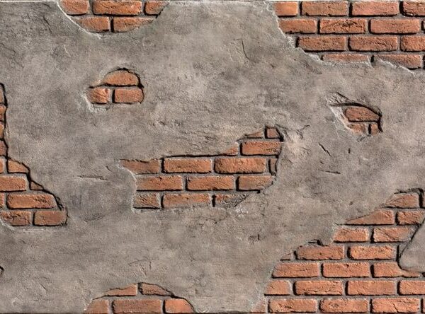 Ladrillo Cemento Tuğla Panel Kızıl